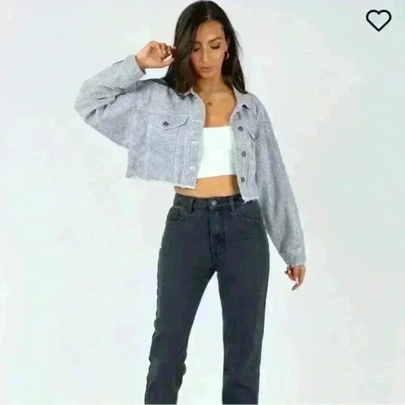 Princess Polly Nixi Cropped Jacket - Picture 11 of 11